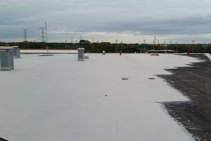 During Roof Maintenance
