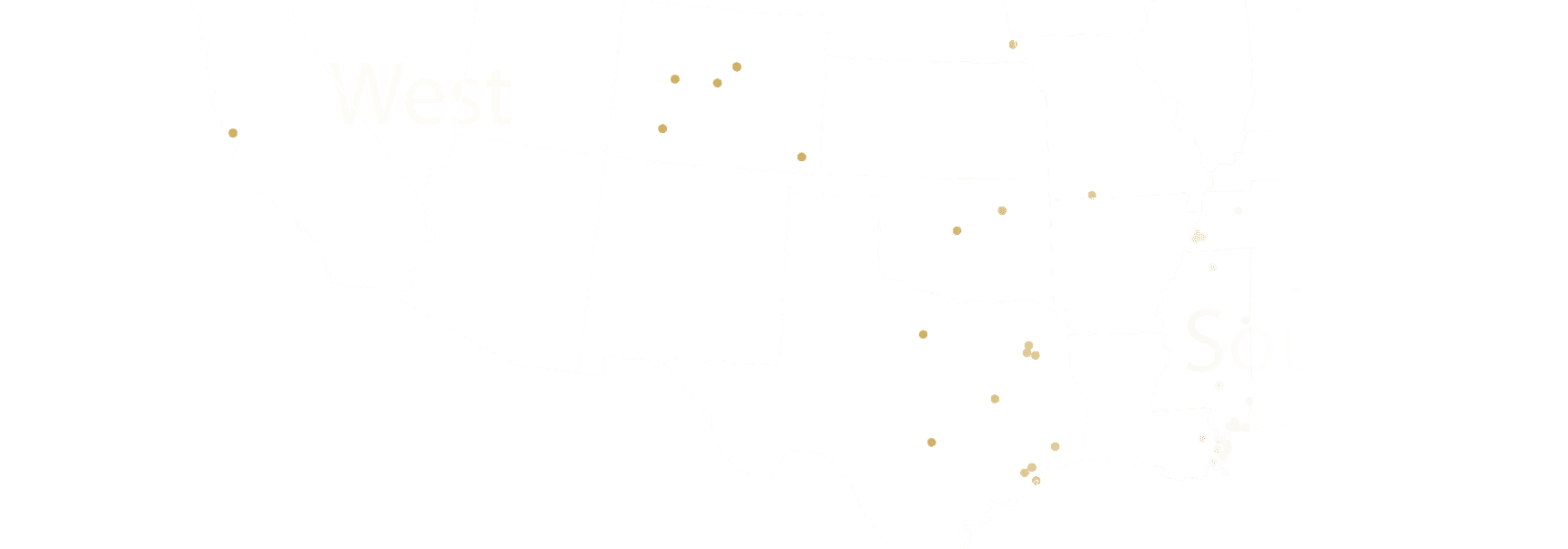 West US Map