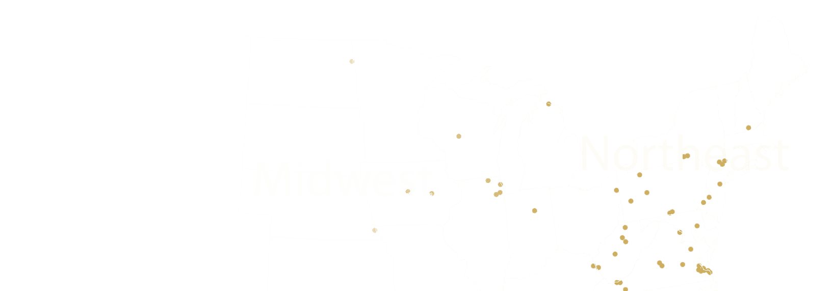 Northeast US Map